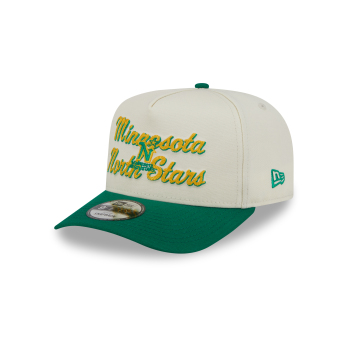 Minnesota North Stars баскетболна шапка с козирка New Era 950AF Chainstitch white