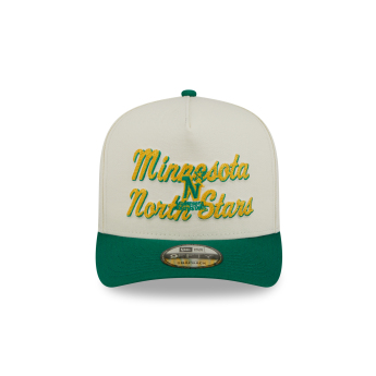 Minnesota North Stars баскетболна шапка с козирка New Era 950AF Chainstitch white
