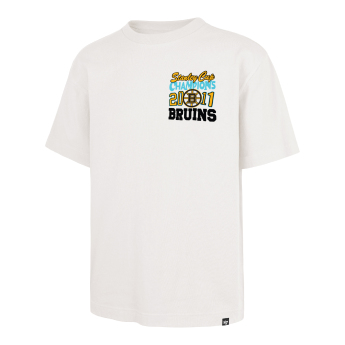 Boston Bruins мъжка тениска Starside 47 Foundation Tee white