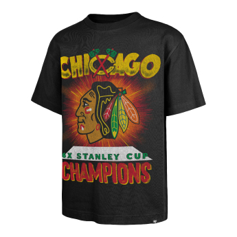 Chicago Blackhawks мъжка тениска Sigma 47 Foundation Tee