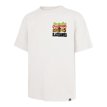 Chicago Blackhawks мъжка тениска Starside 47 Foundation Tee white