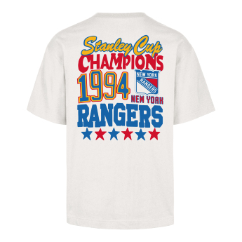 New York Rangers мъжка тениска Starside 47 Foundation Tee white