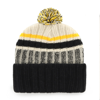 Boston Bruins зимна шапка Long Range 47 Cuff Knit Natural