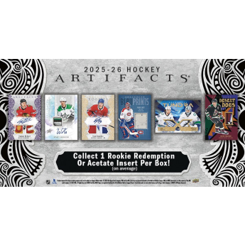 NHL кутии хокей карти NHL 2025-26 Upper Deck Artifacts Blaster Box