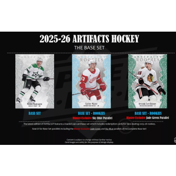 NHL кутии хокей карти NHL 2025-26 Upper Deck Artifacts Blaster Box