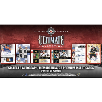 NHL кутии хокей карти NHL 2024-25 Upper Deck Ultimate Hobby Box