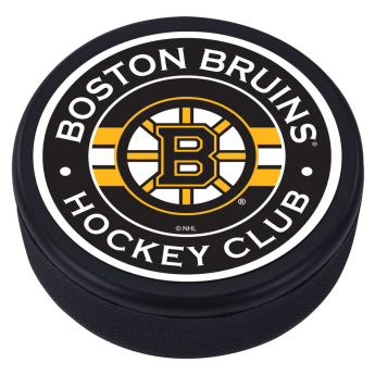 Boston Bruins шайба Stripe Design