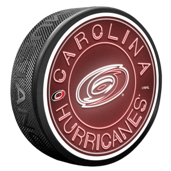 Carolina Hurricanes шайба Neon