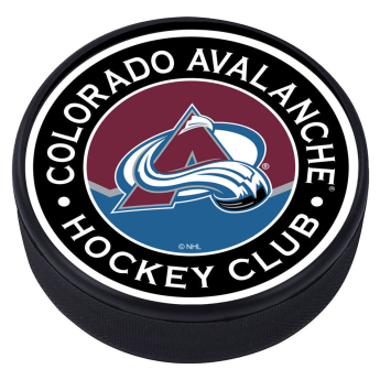 Colorado Avalanche шайба Stripe Design