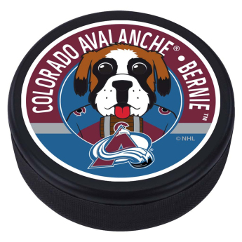 Colorado Avalanche шайба Bernie Mascot