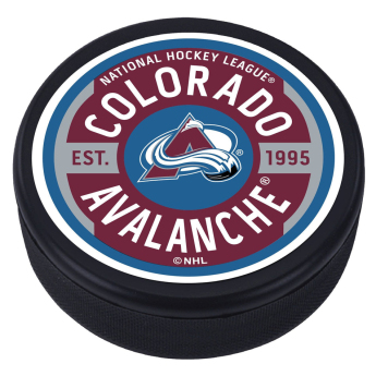 Colorado Avalanche шайба Gear Design