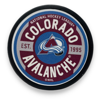 Colorado Avalanche шайба Gear Design