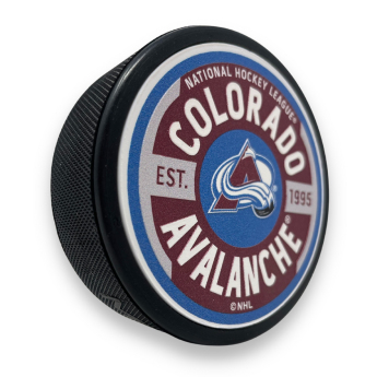 Colorado Avalanche шайба Gear Design