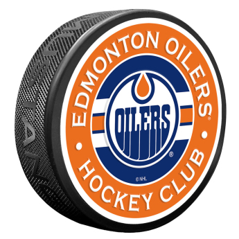 Edmonton Oilers шайба Stripe Design
