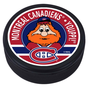 Montreal Canadiens шайба Youppi Mascot Textured