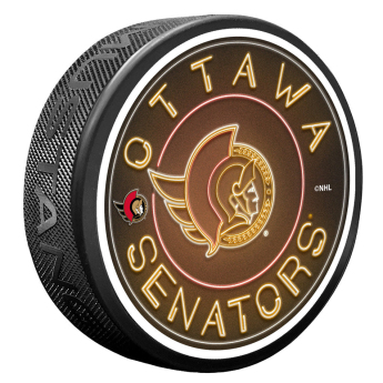 Ottawa Senators шайба Neon