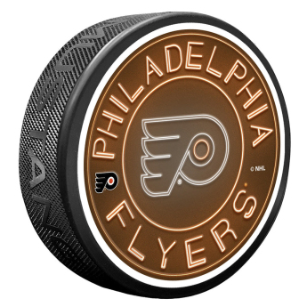 Philadelphia Flyers шайба Neon