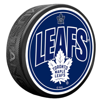 Toronto Maple Leafs шайба Wordmark