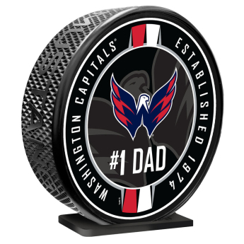 Washington Capitals шайба 8 MEGA #1 Dad Ribbon