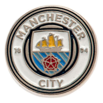 Manchester City ключодържател и значка design set