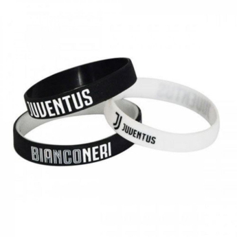 Juventus FC гумена гривна 3pack Silicone