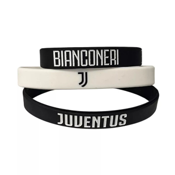 Juventus FC гумена гривна 3pack Silicone