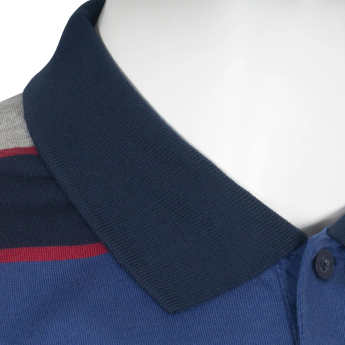 FC Barcelona мъжка поло тениска stripe