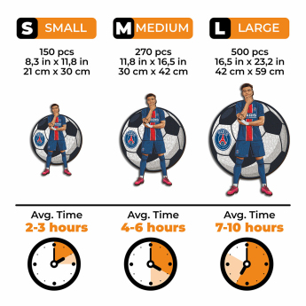 Paris Saint Germain дървен пъзел Désiré Doué 270 pcs
