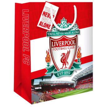 Liverpool FC подаръчна торбичка Medium Colour