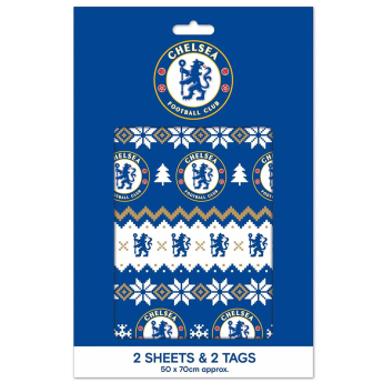 Chelsea FC опаковъчна хартия Christmas 2 pcs
