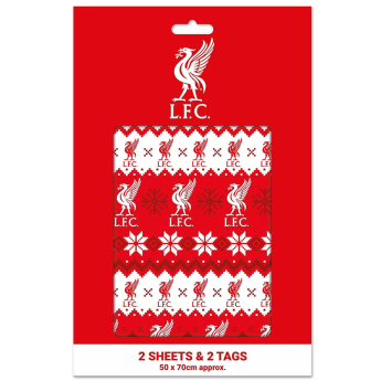 Liverpool FC опаковъчна хартия Christmas 2 pcs