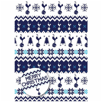 Tottenham Hotspur опаковъчна хартия Christmas 2 pcs