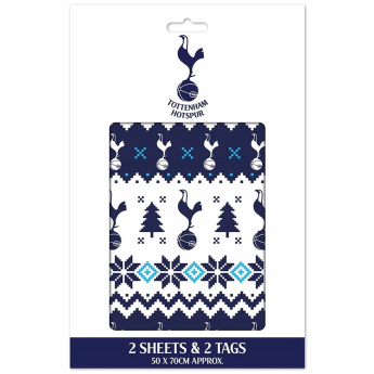 Tottenham Hotspur опаковъчна хартия Christmas 2 pcs