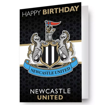 Newcastle United картичка за рожден ден 3D Lenticular