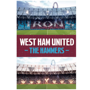 West Ham United картичка за рожден ден 3D Lenticular