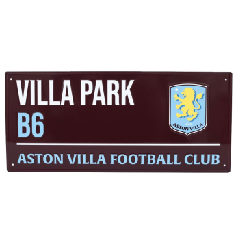 Aston Villa табела за стена Colour Street
