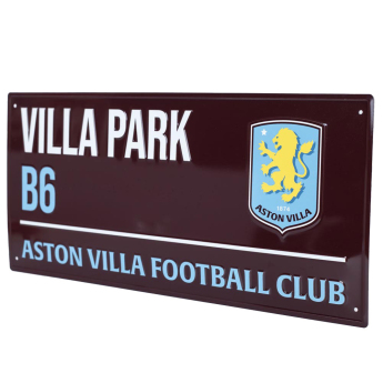 Aston Villa табела за стена Colour Street