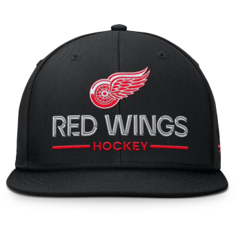 Detroit Red Wings шапка с козирка flat Authentic Pro A/Cap Flat Brim Square Visor Structured Adjustable