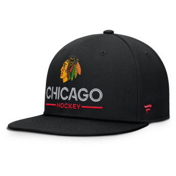 Chicago Blackhawks шапка с козирка flat Authentic Pro A/Cap Flat Brim Square Visor Structured Adjustable