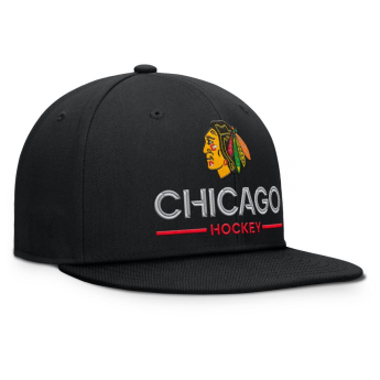 Chicago Blackhawks шапка с козирка flat Authentic Pro A/Cap Flat Brim Square Visor Structured Adjustable