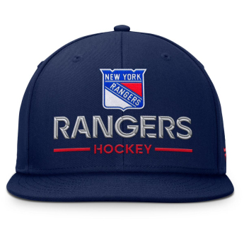 New York Rangers шапка с козирка flat Authentic Pro A/Cap Flat Brim Square Visor Structured Adjustable