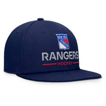 New York Rangers шапка с козирка flat Authentic Pro A/Cap Flat Brim Square Visor Structured Adjustable