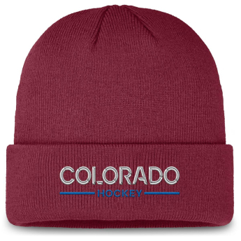 Colorado Avalanche зимна шапка Authentic Pro A/Cap Cuffed