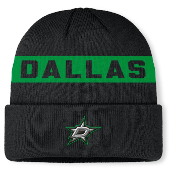 Dallas Stars зимна шапка Authentic Pro A/Cap Cuffed inscription
