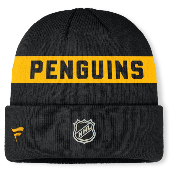 Pittsburgh Penguins зимна шапка Authentic Pro A/Cap Cuffed inscription