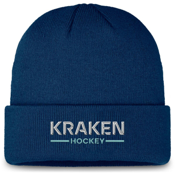 Seattle Kraken зимна шапка Authentic Pro A/Cap Cuffed