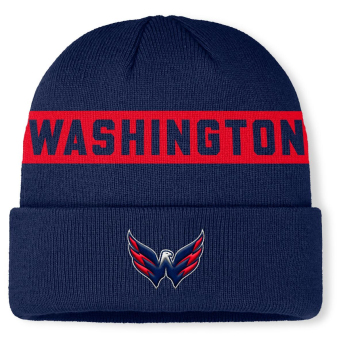 Washington Capitals зимна шапка Authentic Pro A/Cap Cuffed inscription