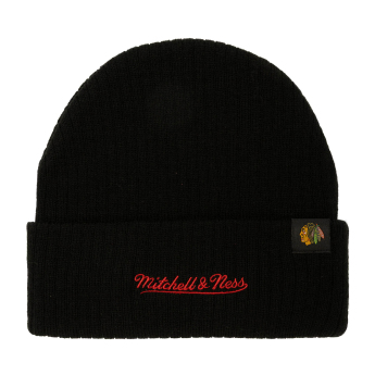 Chicago Blackhawks зимна шапка Line Light Knit black