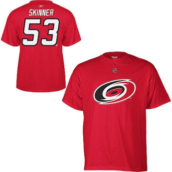 Carolina Hurricanes мъжка тениска #53 Jeff Skinner red