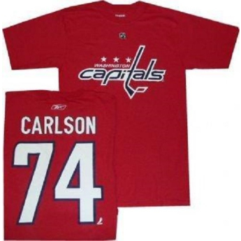 Washington Capitals мъжка тениска #74 John Carlson red